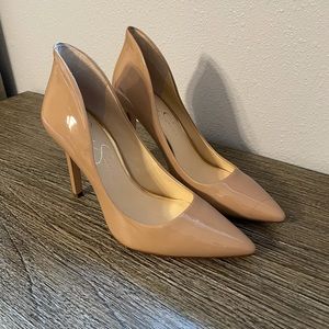 JESSICA SIMPSON Nude Tan Pumps *Size 8*